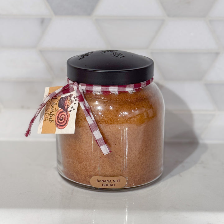 Banana Nut Bread Jar Candle