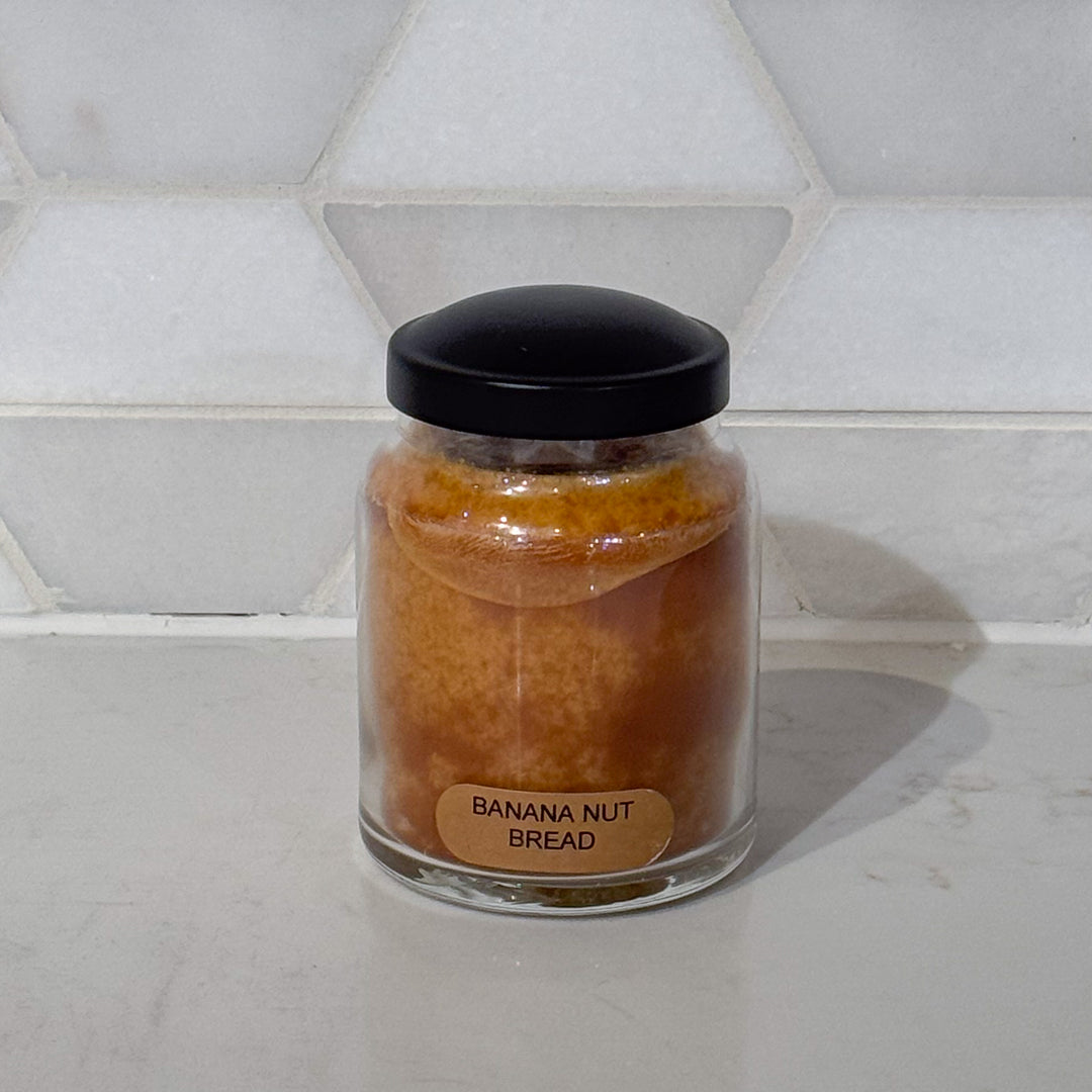 Banana Nut Bread Jar Candle