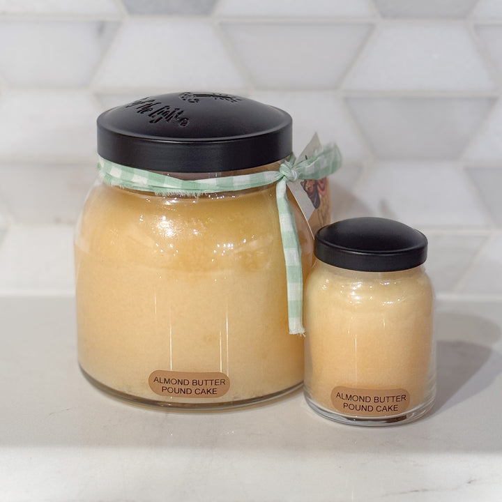 Almond Butter Pound Cake Jar Candle