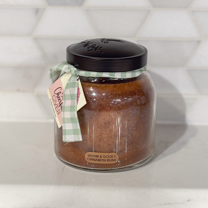 Warm & Gooey Cinnamon Buns Jar Candle