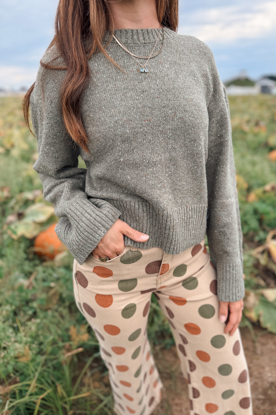 Olive Branch Sweater