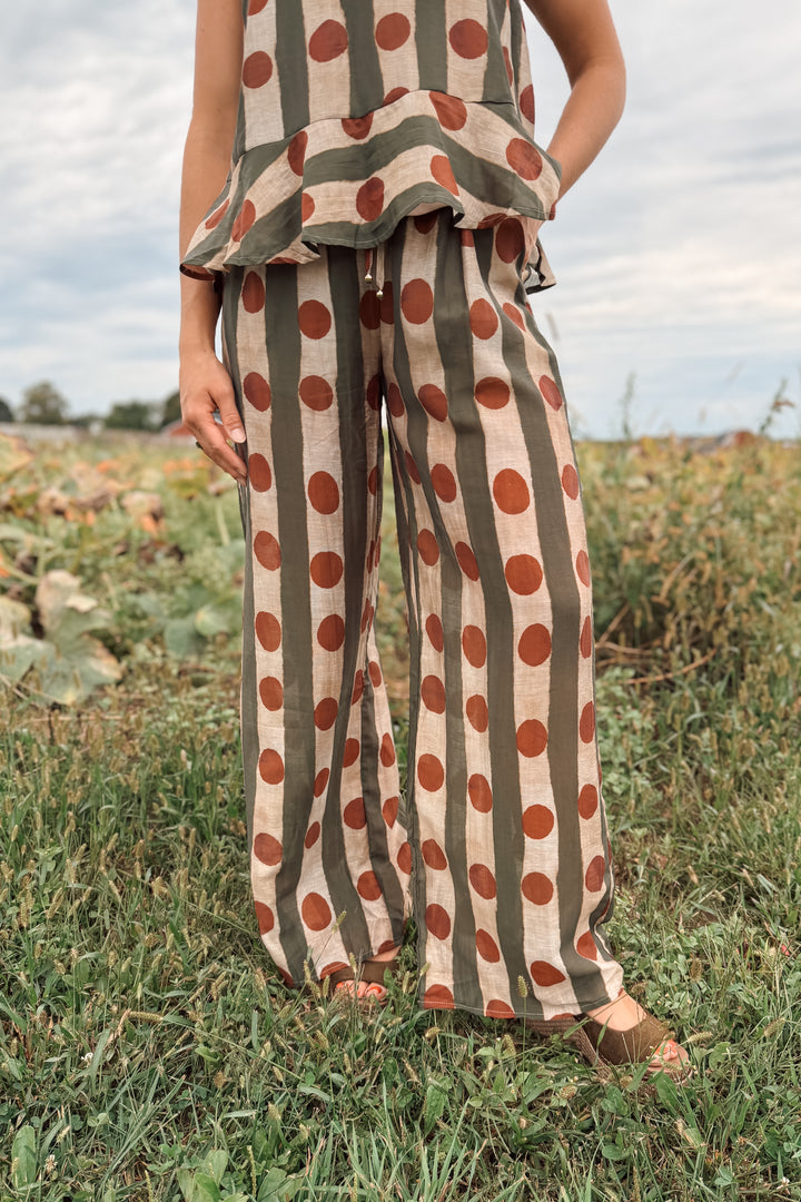 Olive & Rust Pants