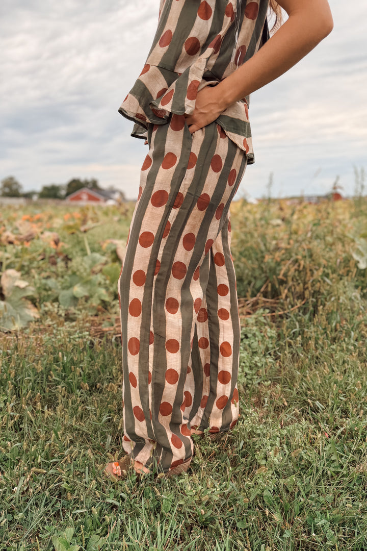 Olive & Rust Pants