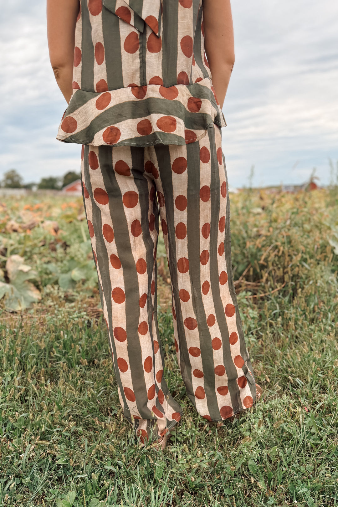 Olive & Rust Pants