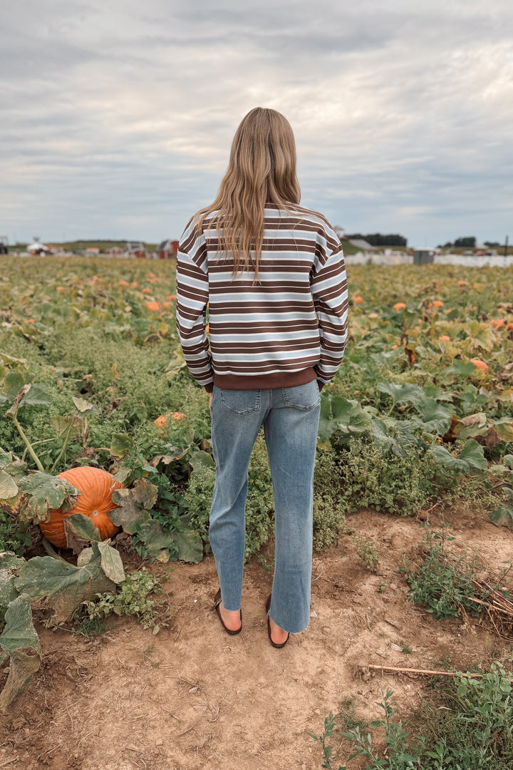 Blue Ridge Stripped Mockneck