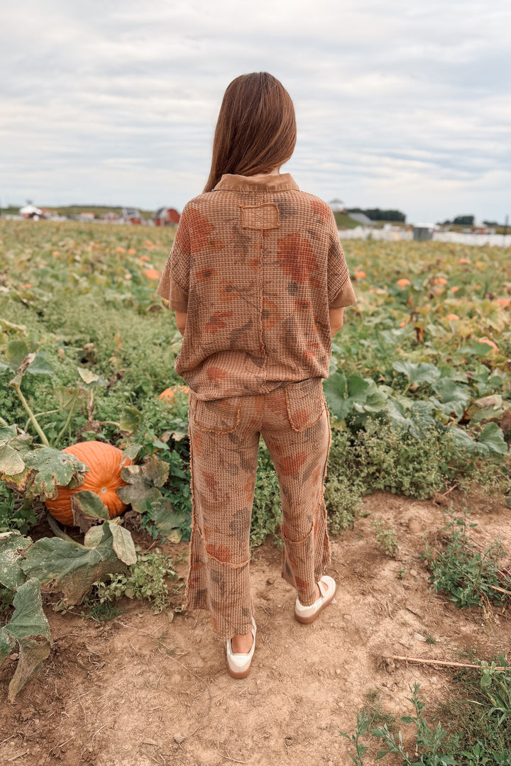 Golden Field Knit Top