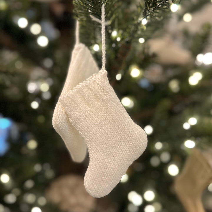 Mini Double Stocking Ornament