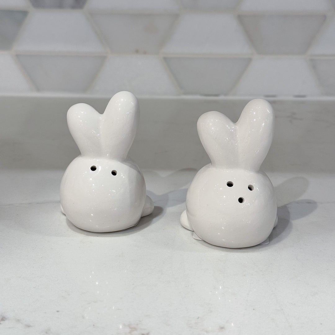 Chunky Easter Bunny Salt & Pepper Set