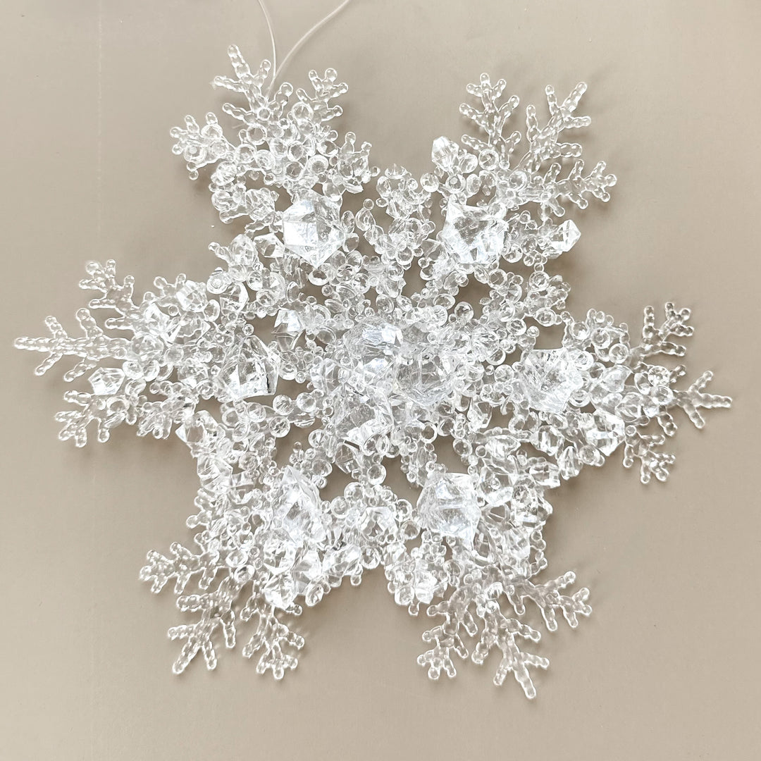 Beaded Snowflake Ornament