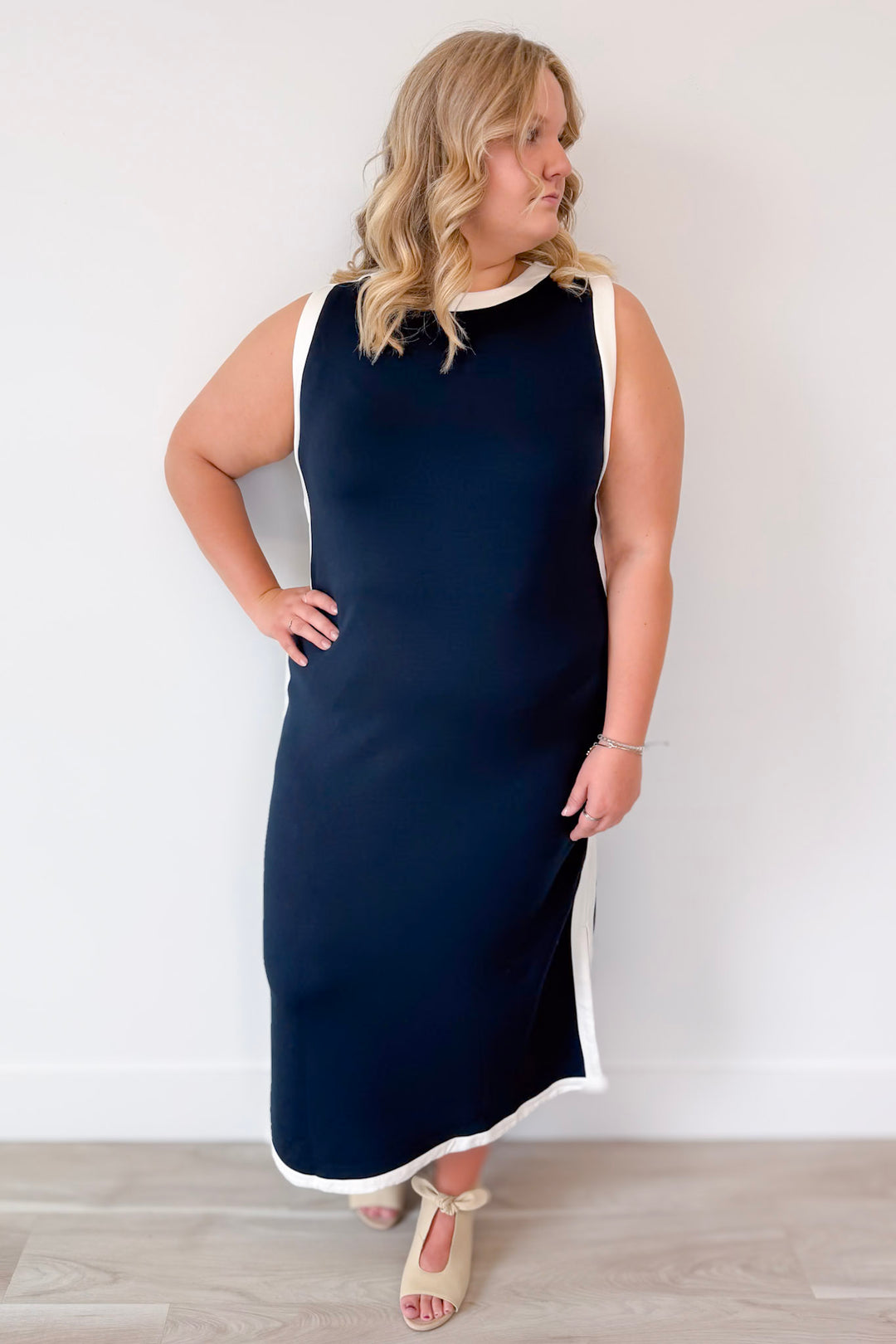 Sleeveless Midi Dress
