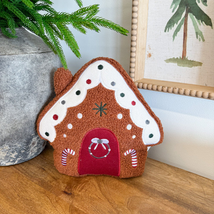 Gingerbread House Pillow