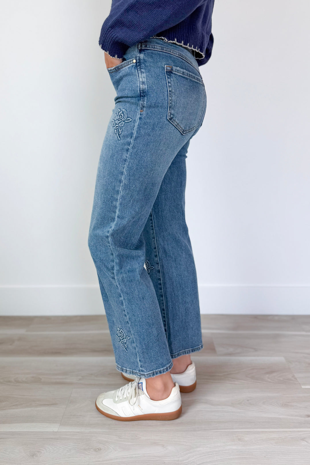 Sophia Flower Denim