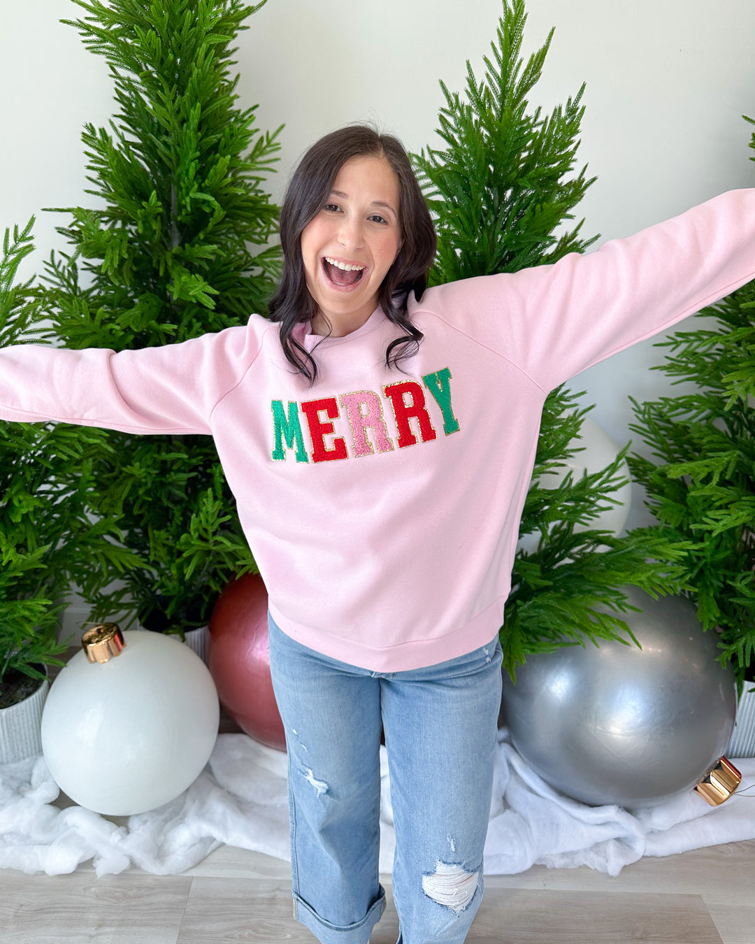 Merry Festive Flair Sweatshirt