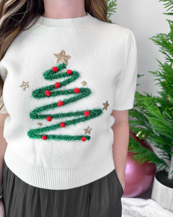 Christmas Tree Trim Sweater