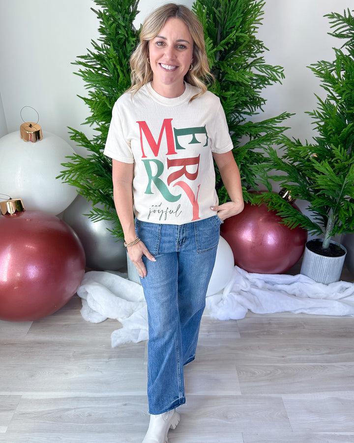 Merry + Joyful Tee