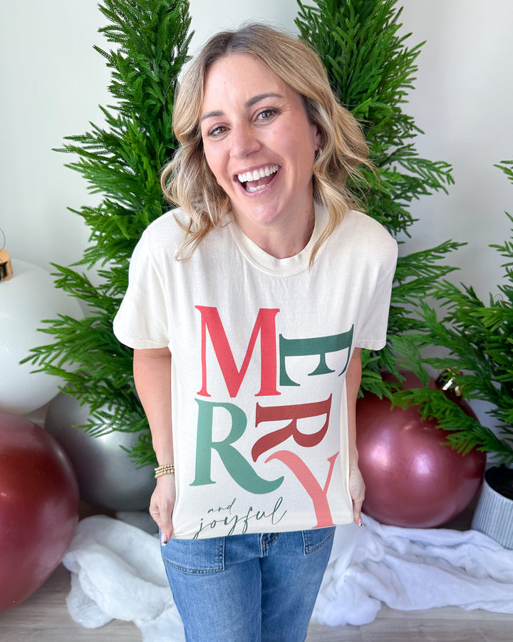 Merry + Joyful Tee