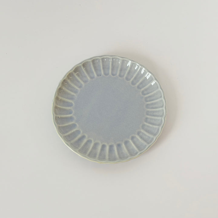 Lilac Meadows Fluted Plate