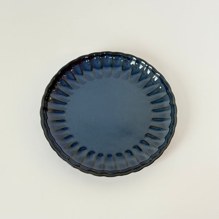 Lilac Meadows Fluted Plate