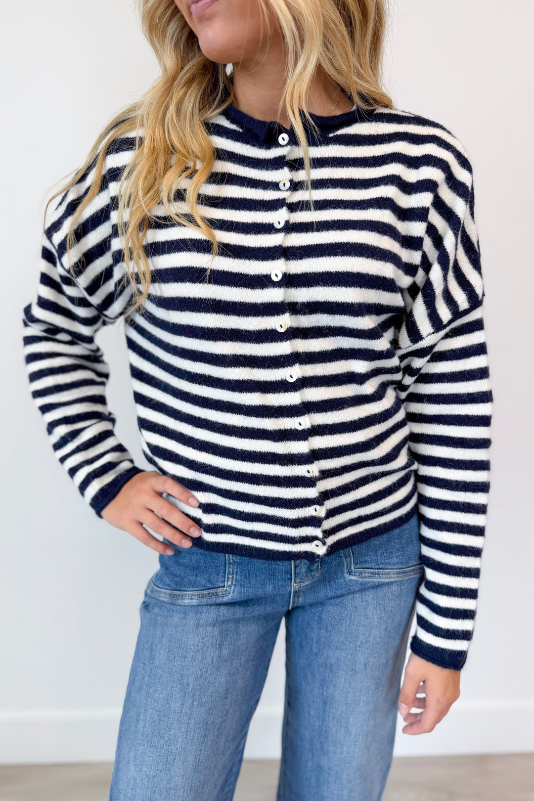 The Striped Piper Cardigan
