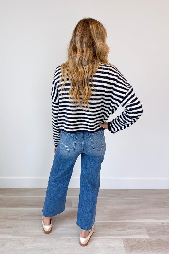 The Striped Piper Cardigan