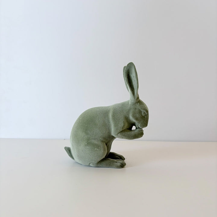 Green Velvet Bunny