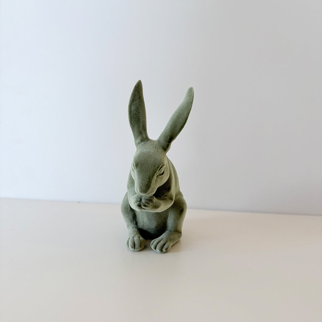 Green Velvet Bunny