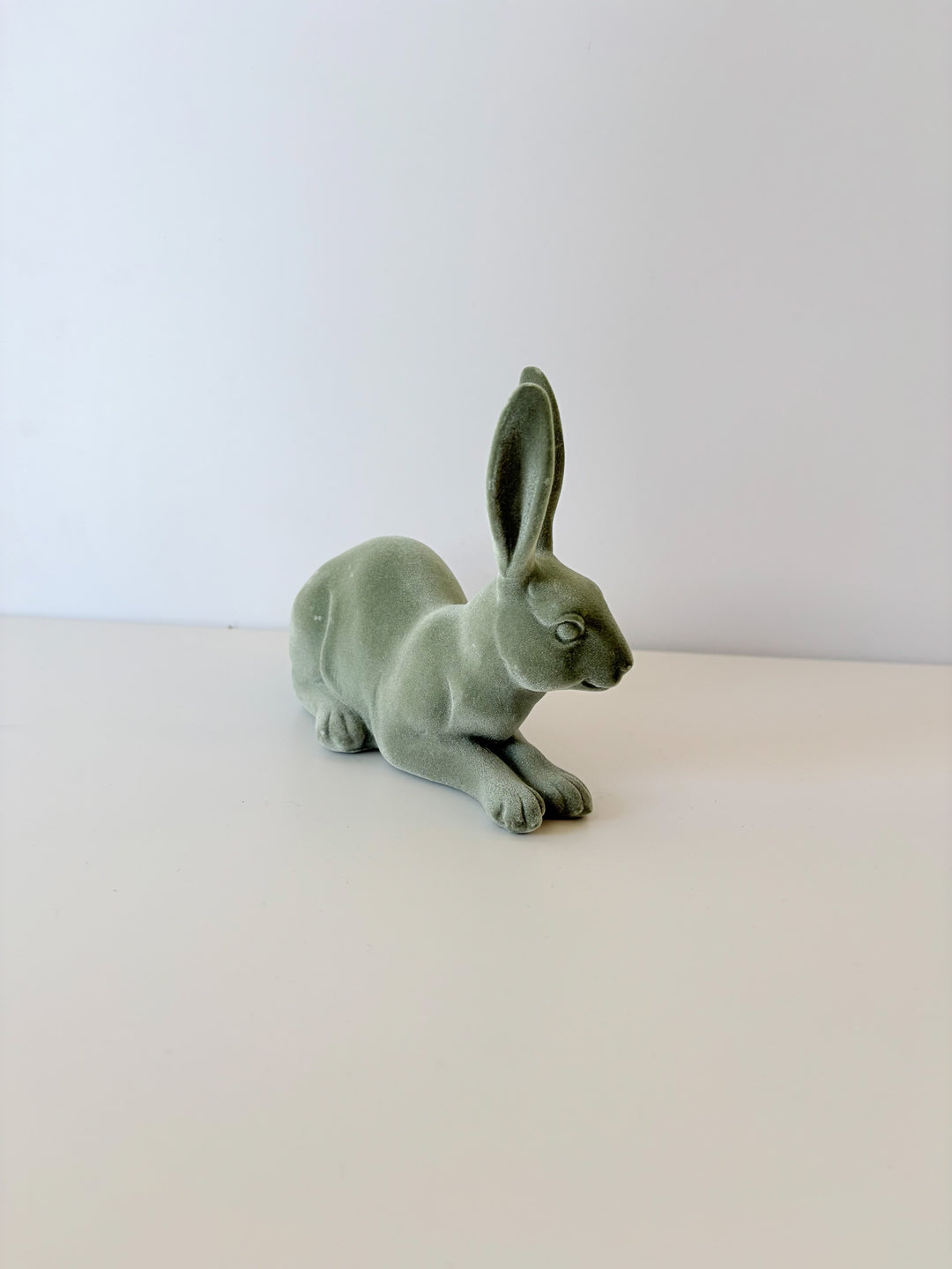 Green Velvet Bunny