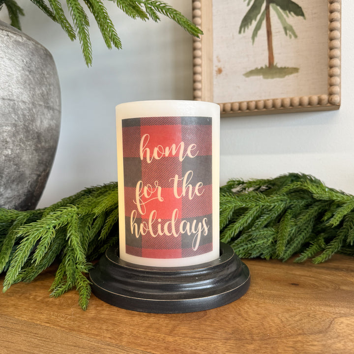 Home For The Holidays Candle Sleeve