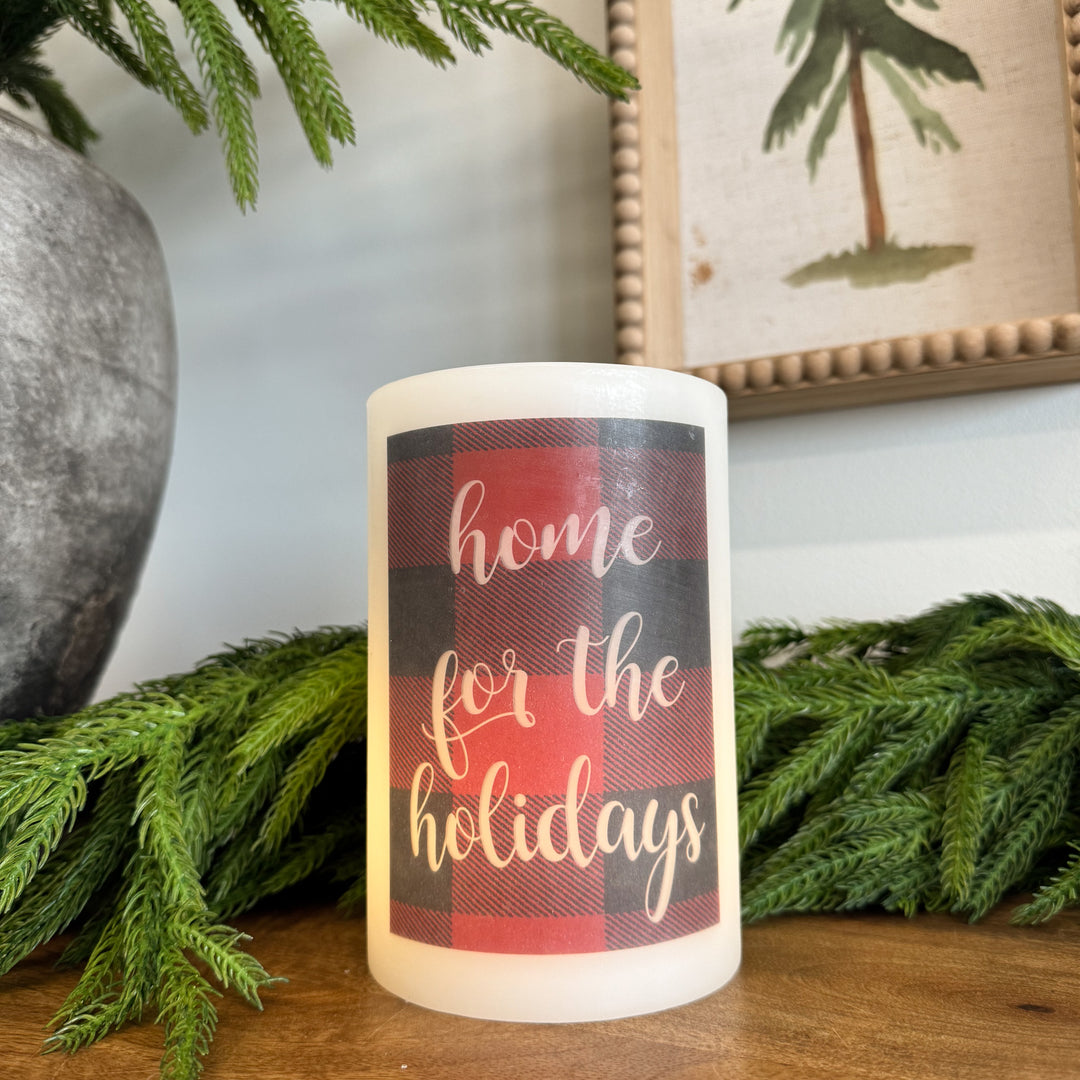 Home For The Holidays Candle Sleeve