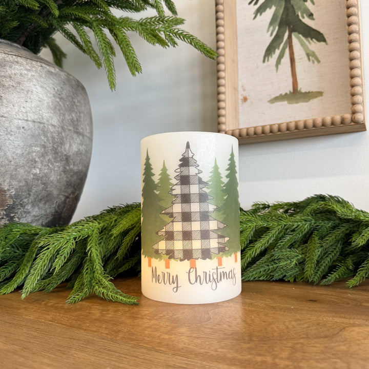 Merry Christmas Candle Sleeve