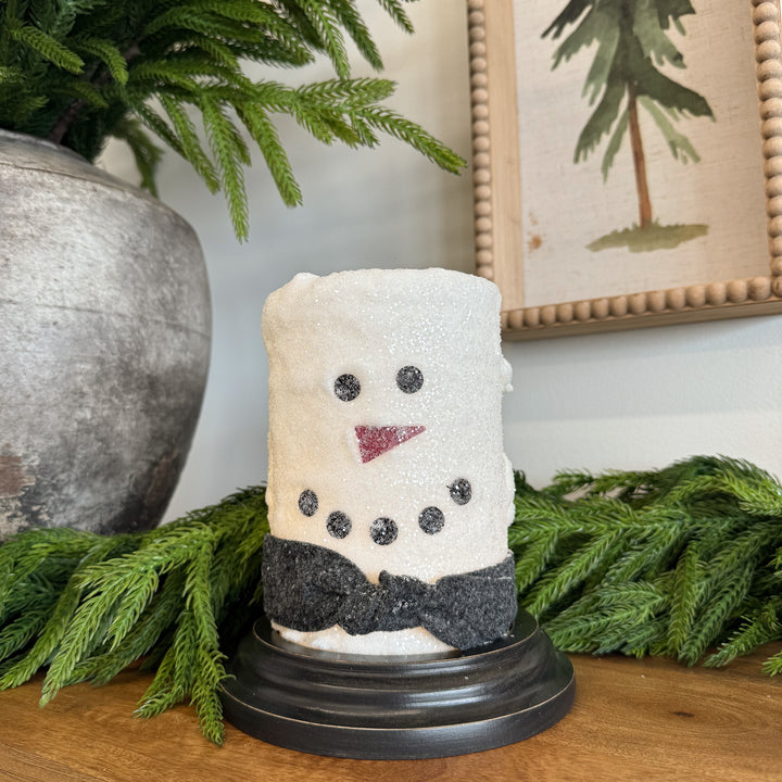 Snowman Candle Sleeve