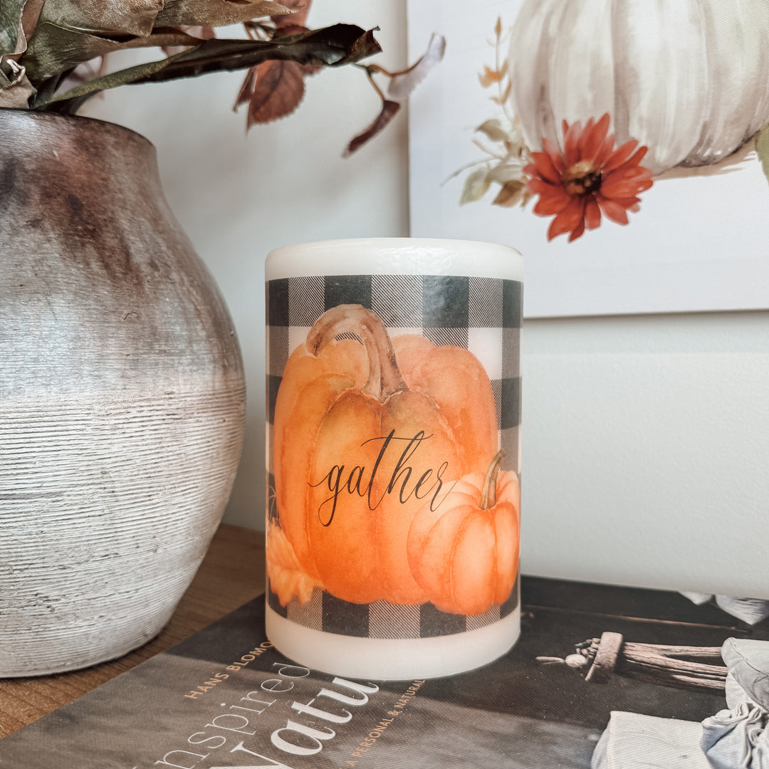 Pumpkin Candle Sleeve