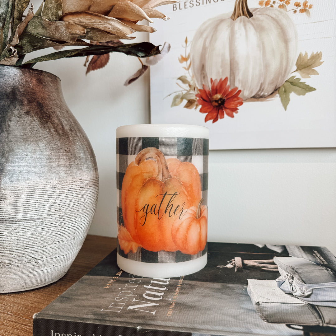 Pumpkin Candle Sleeve