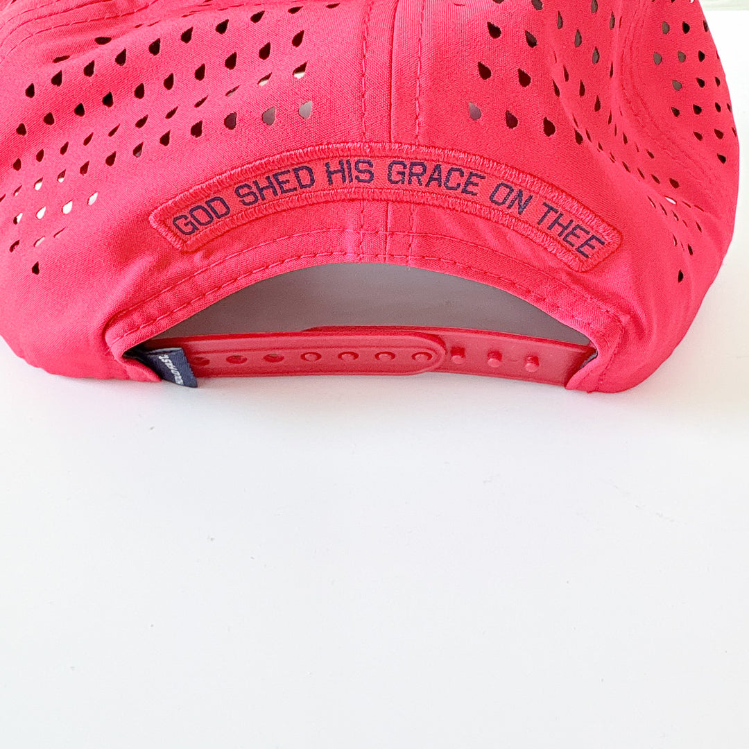 Hold Fast Red USA Hat