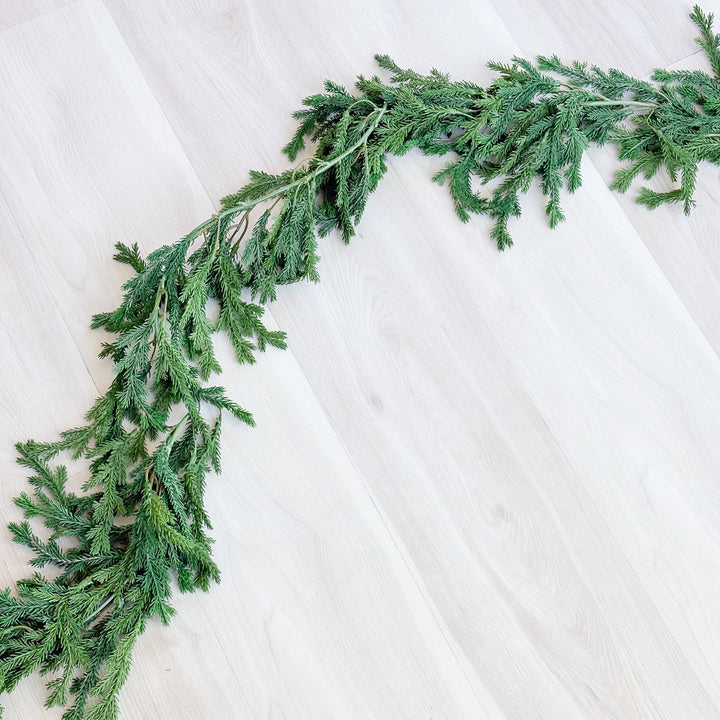 Weeping Mini Fir Garland