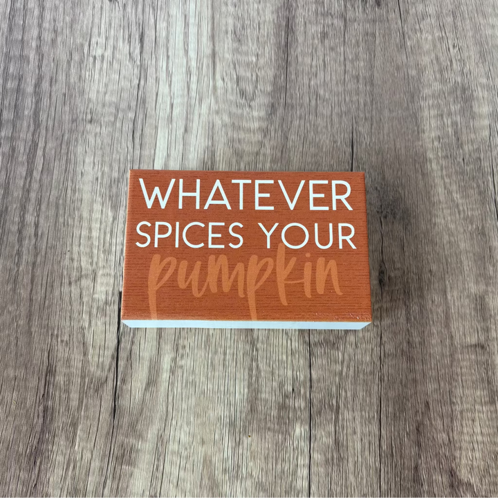 Warm Autumn Drink Sign