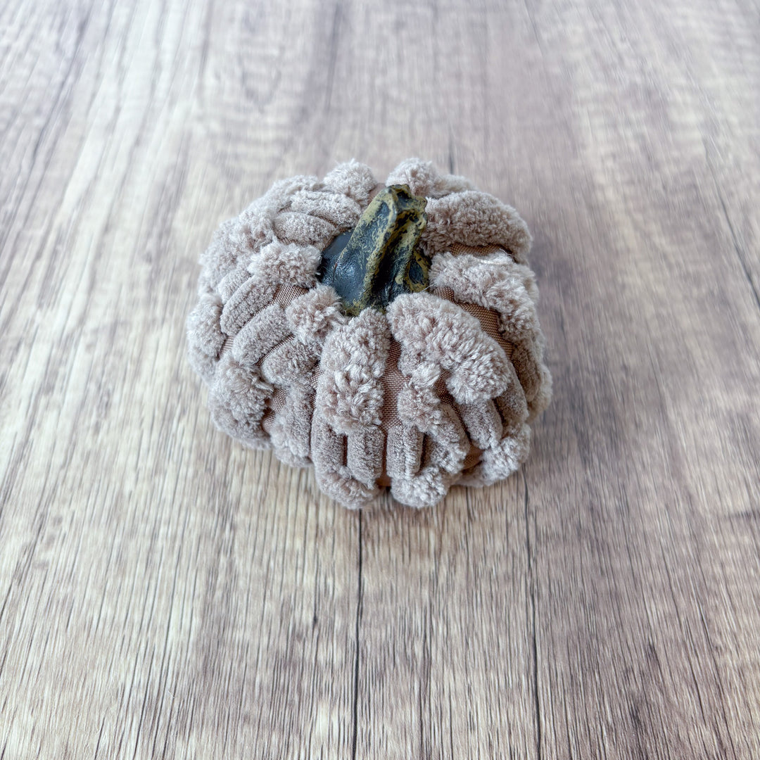 Cozy Plush Velvet Pumpkin