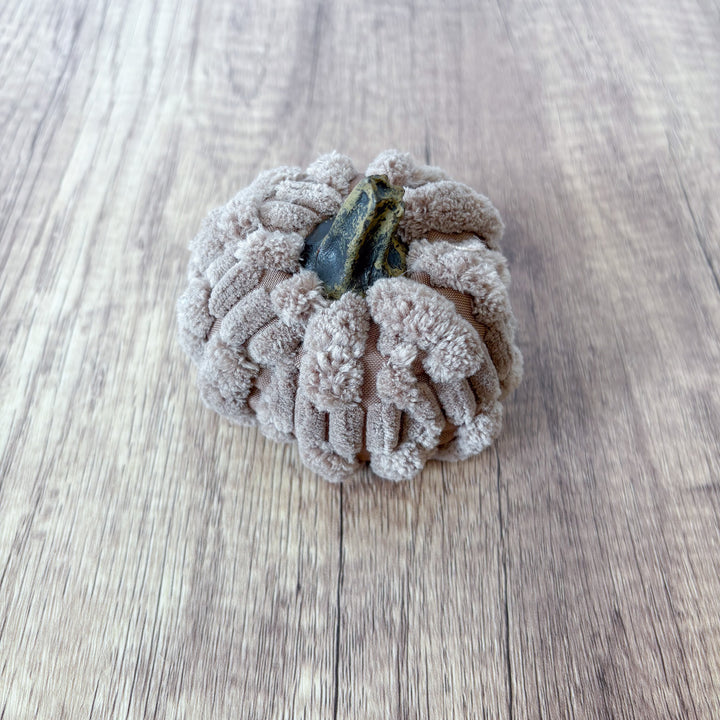 Cozy Plush Velvet Pumpkin