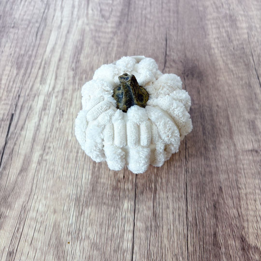 Cozy Plush Velvet Pumpkin
