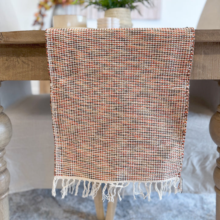 Confetti Canyon Fringed Table Runner