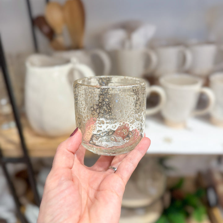 Gold Flecked Drinking Glass