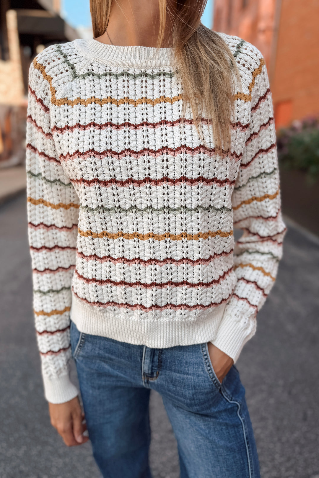 Autumn Stripe Sweater