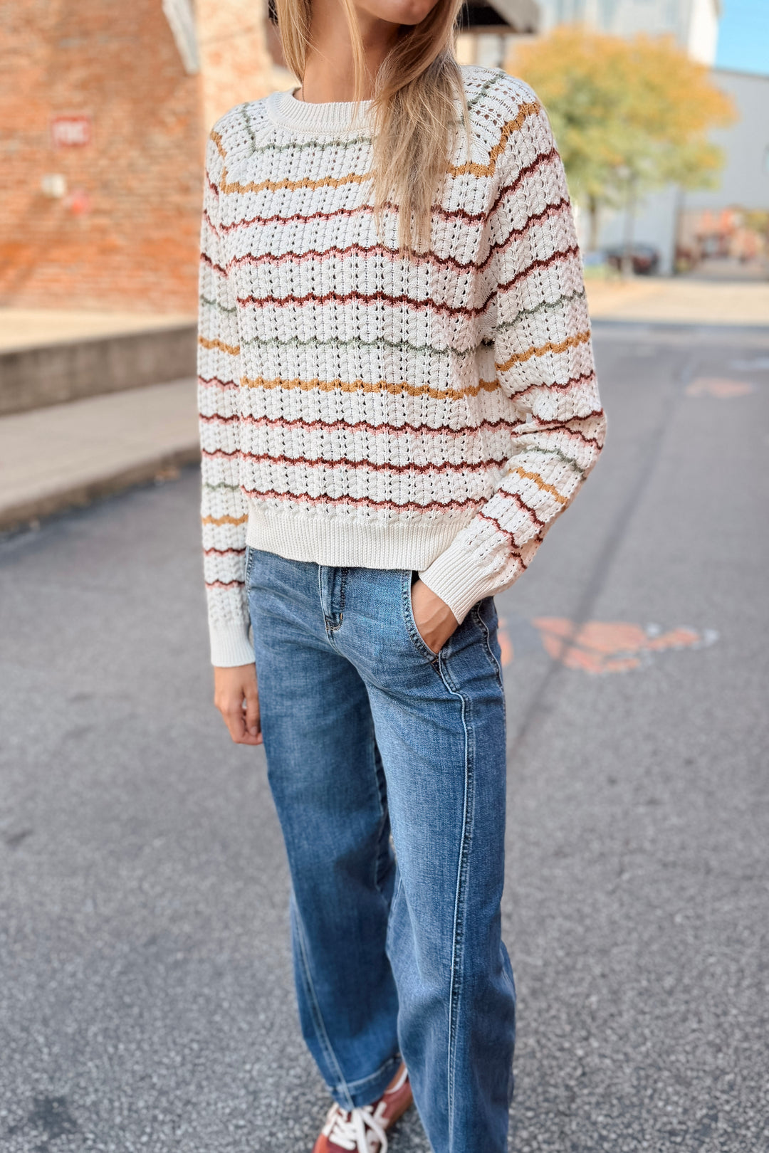 Autumn Stripe Sweater