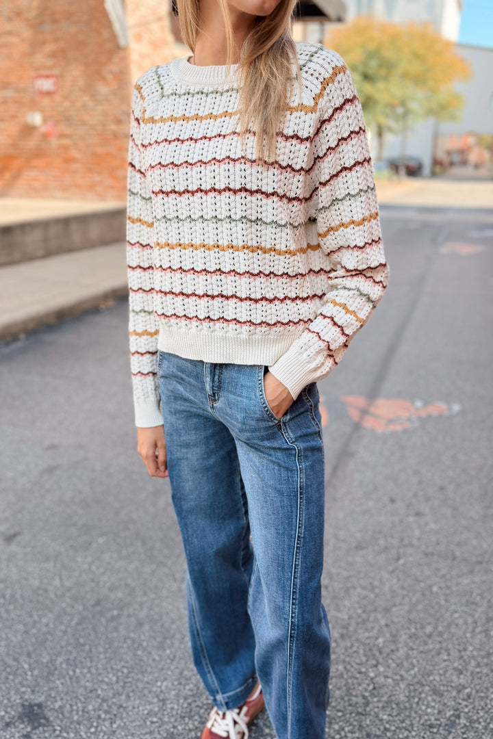 Autumn Stripe Sweater