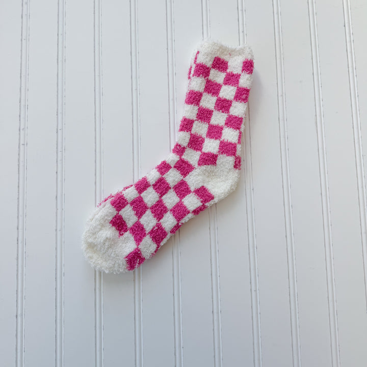 Checkered Mini Crew Socks