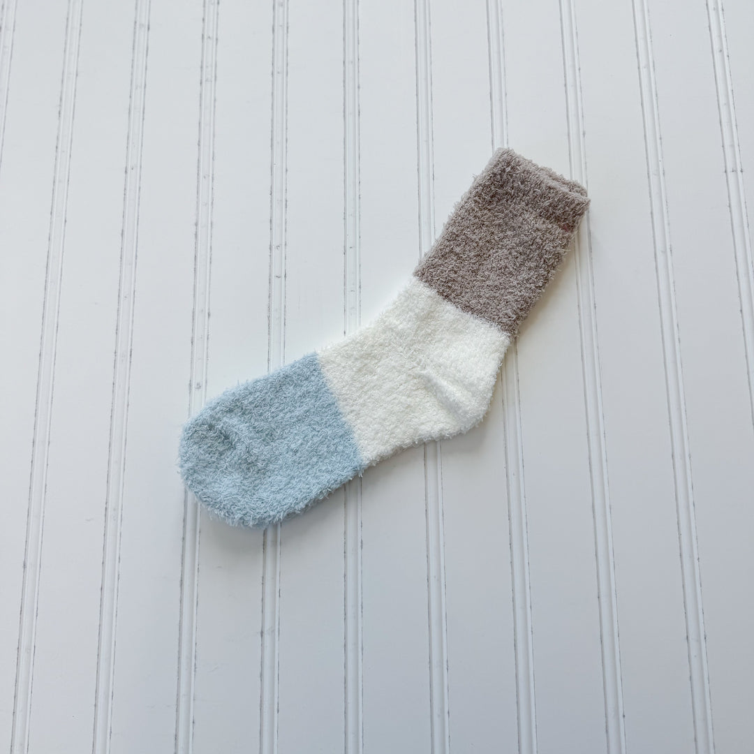 Color Block Mini Crew Socks