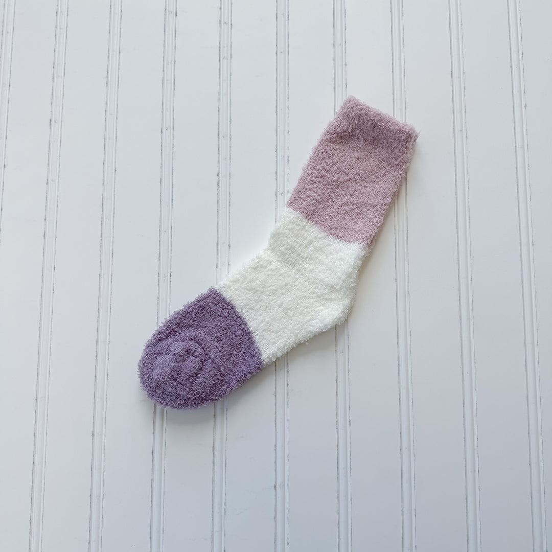 Color Block Mini Crew Socks