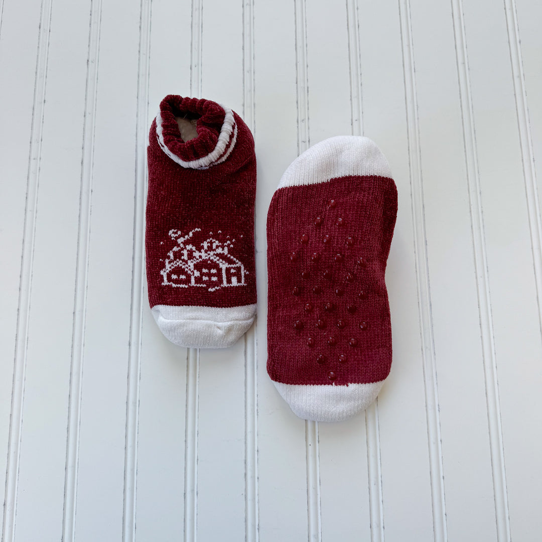 Christmas Sherpa Lined Bootie