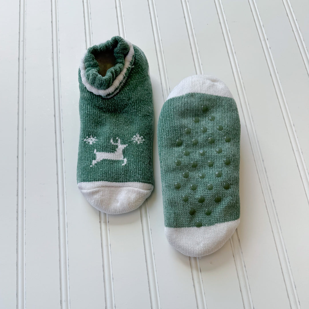 Christmas Sherpa Lined Bootie