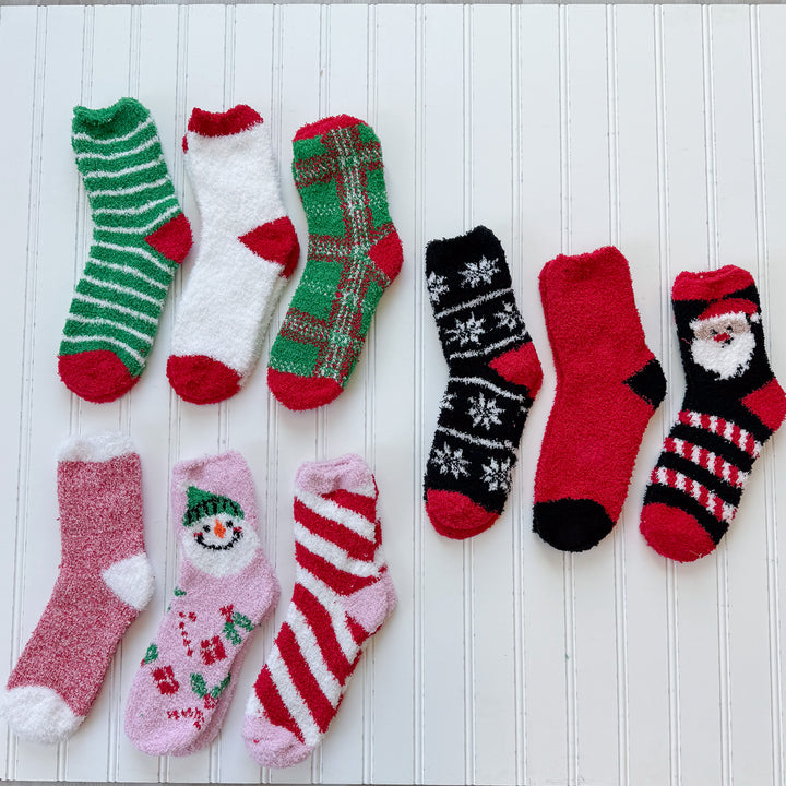 Christmas 3 Pack Butter Socks